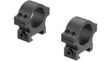 Leupold 1" low open range cross slot scope rings (LE180943)