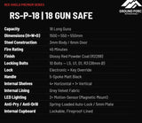 Red Shield 18 Gun Premium Safe 223kg (RS-P-18)