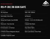 Red Shield 36 Gun Premium Safe 335kg (RS-P-36)