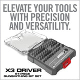 Real Avid X3 57 piece gunsmithing driver & bit set (AVX3GBS57)