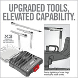 Real Avid X3 57 piece gunsmithing driver & bit set (AVX3GBS57)