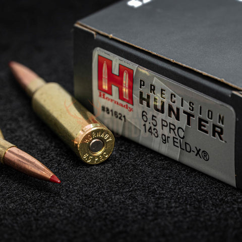 Hornady 6.5 PRC 143gr ELD-X precision hunter ammunition x20 (H81621)