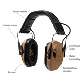 Earmor M300T Electronic Bluetooth Earmuffs - Foliage Green (M300T-FG)