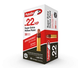 AGUILA Super extra 22LR 38gr HV HP 1280fps