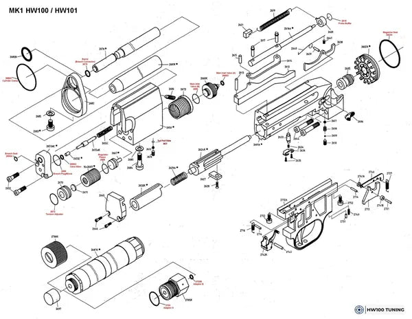 Kit Universale Per La Pulizia Delle Armi Da Caccia, Custodia Portatile Per Fucili Calibro .17~.270, .30 Nero - Foto 4