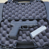 MTM black single handgun case (807-40)