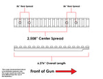 EGW HD Tactical 0moa pic rail TIKKA T1X (80520)