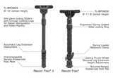 Leapers UTG recon Flex II M-Lok bi pod 9-12" (LP-BPDM04)