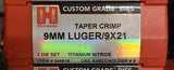 Hornady 9mm luger tapper crimp die set (546516)