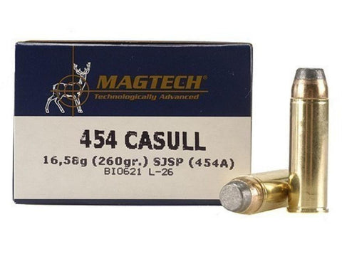 Magtech 454casull 260gr SJSP x20