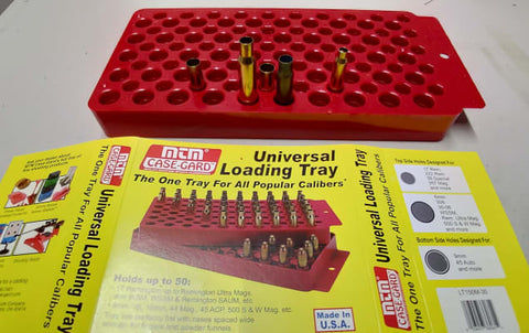 MTM red universal reloading tray LT150M-30
