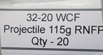 GCR 32-20 (32wcf) 115gr LRN x20