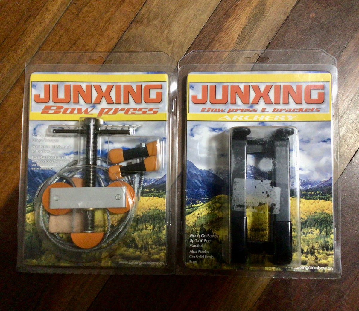 Junxing compound bow press kit Bunker Ballistics Pty Ltd