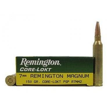 Remington 7mm Rem Mag 150gr SP corelokt x20 (R7mm2)