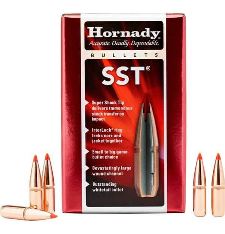 Hornady SST 30cal 180gr BT projectiles x100 (30702)