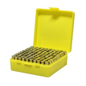 Max-Comp 100 round ammo box 357mag, 38special, 38super