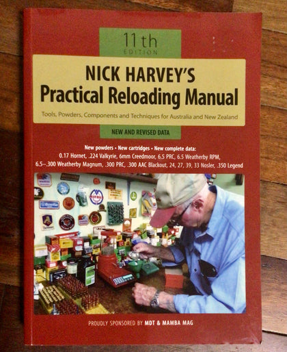 Nick Harvey’s practical reloading manual 11th edition