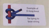 Precut D loop cord