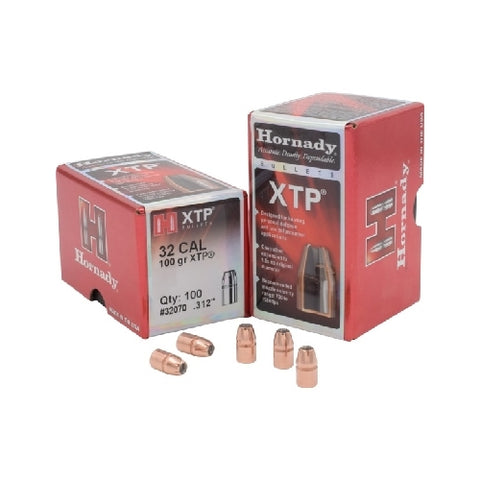 Hornady XTP 32cal (.312) 100gr HP x100 (32070)