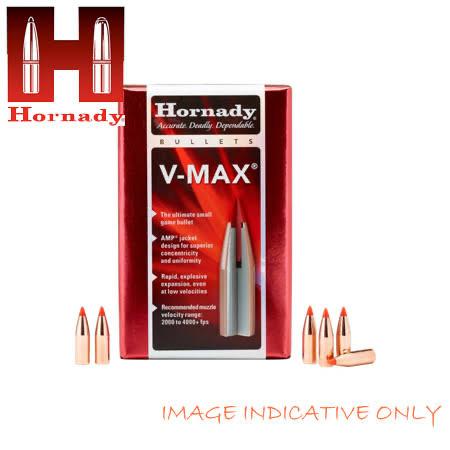 Hornady V-MAX - 6mm - .243 - 87gr V-Max - Box of 100 22440